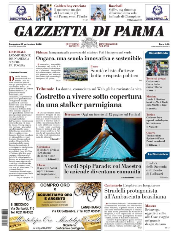 GazzettaParma27.09.26 GazzettaParma27.09.26