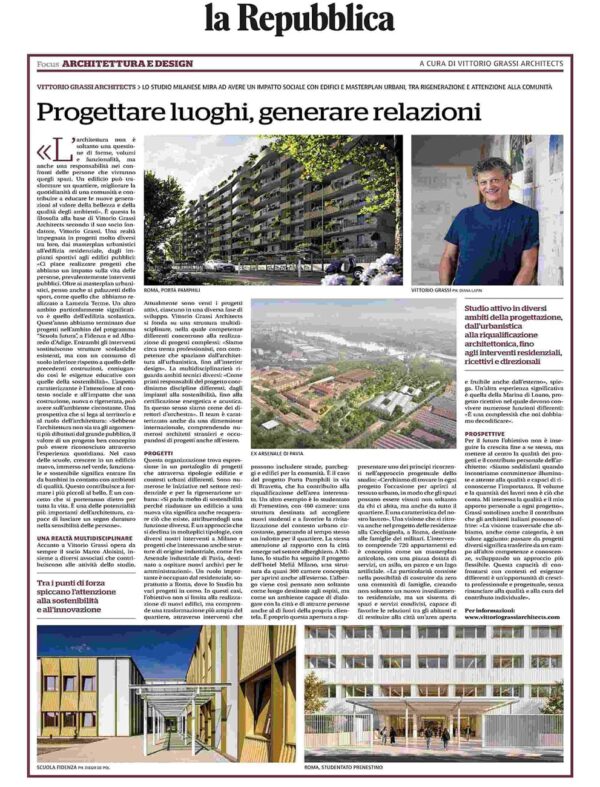 Repubblica pagina interna ottobre 2026 Repubblica pagina interna ottobre 2026